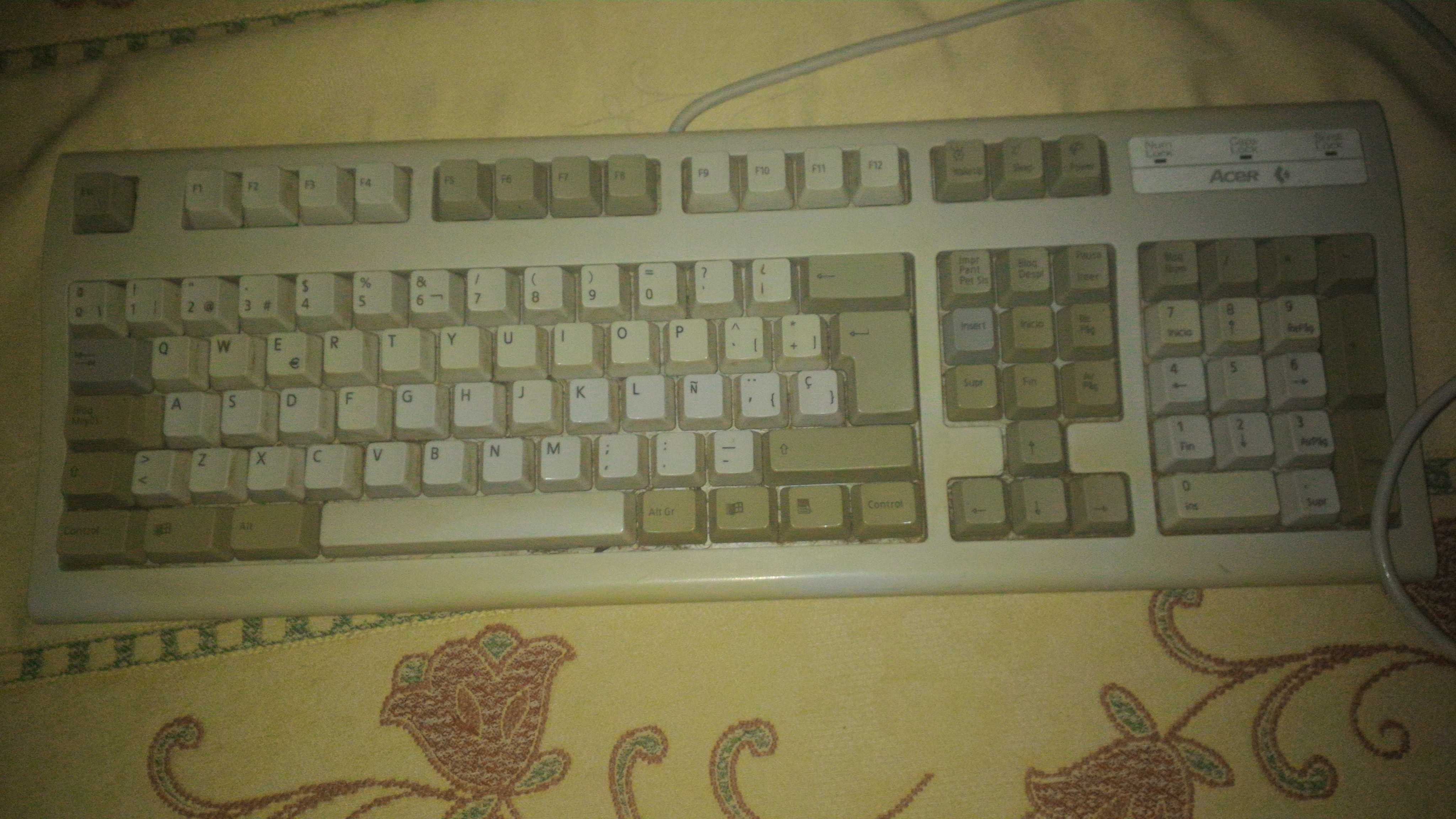 Teclado ACER mecánico 1990