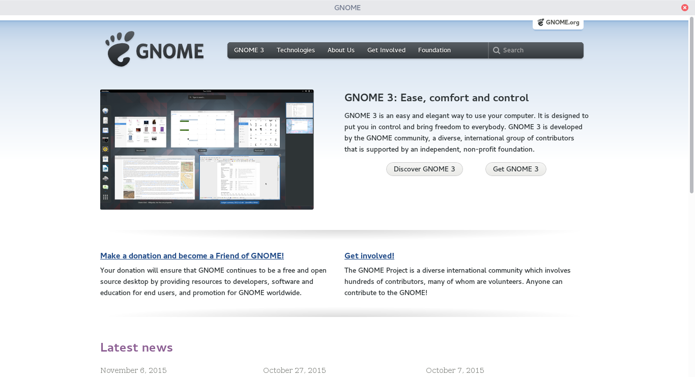 Gnome Web Auth Redirect