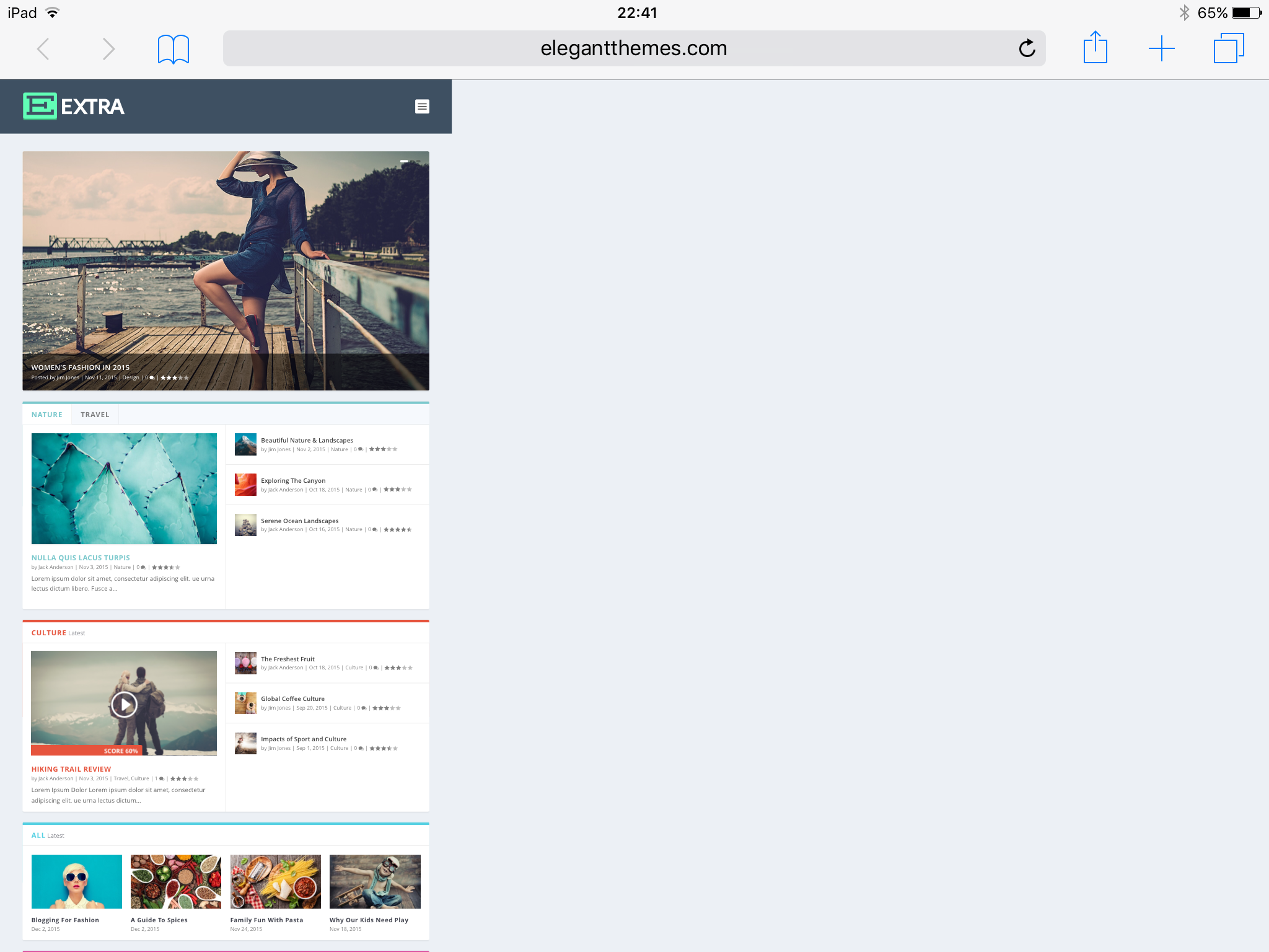 Extra on iPadAir 2