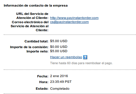 payment