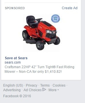 Sears Ad