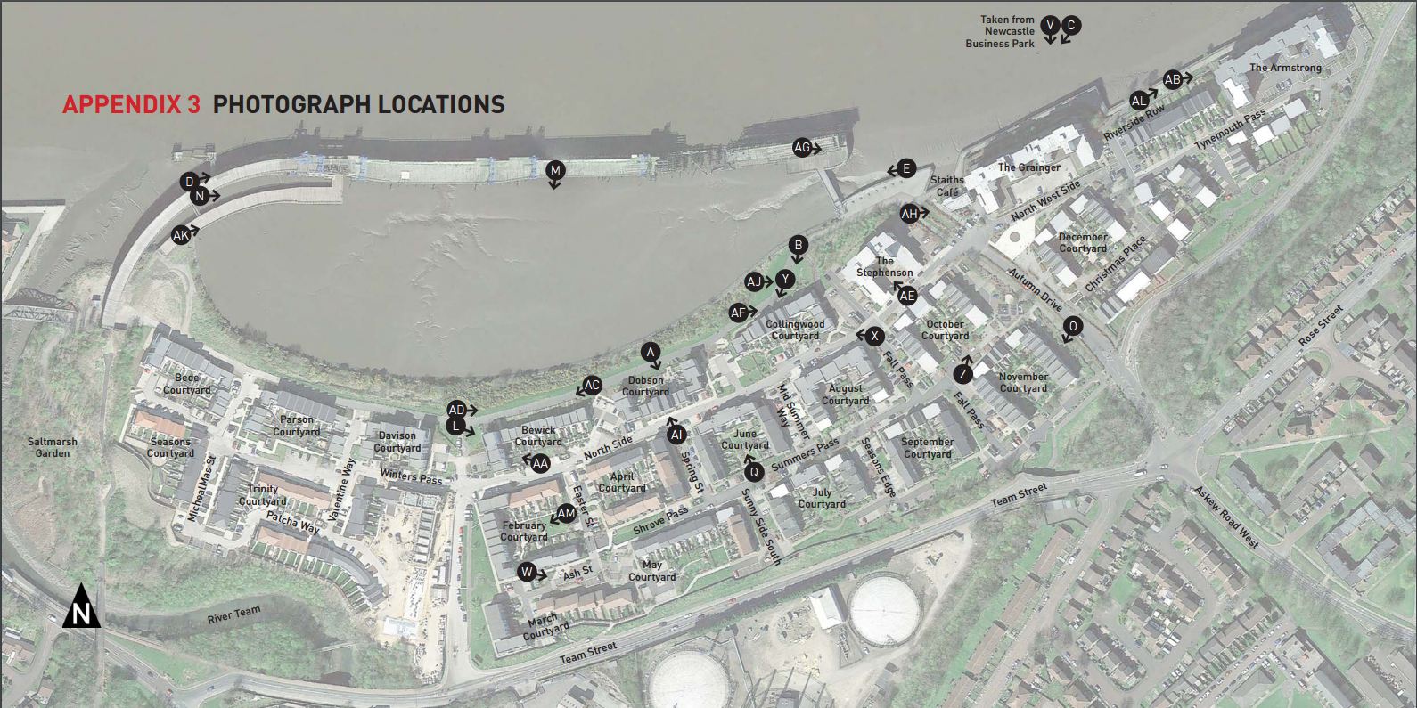 Staiths Map