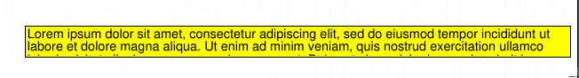 Okular inline note text partially hidden