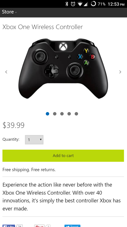 Microsoft website