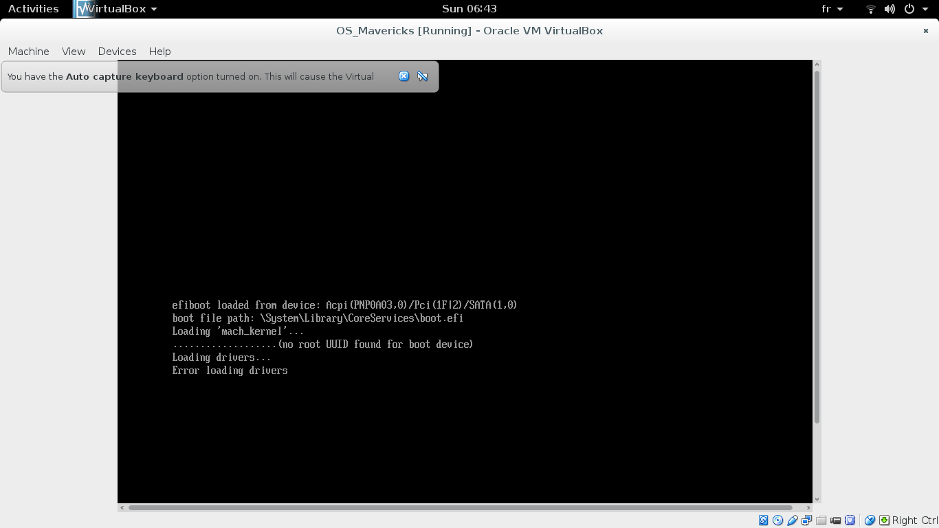 vbox mavericks problem installationB
