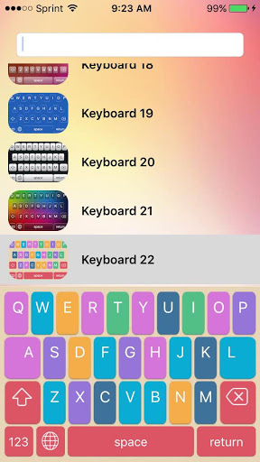 enlongated buttons