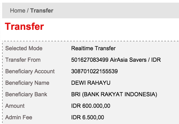transfer
