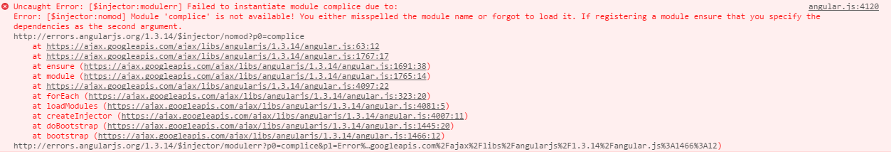 Complice Error Chrome