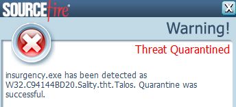 insur quarantined