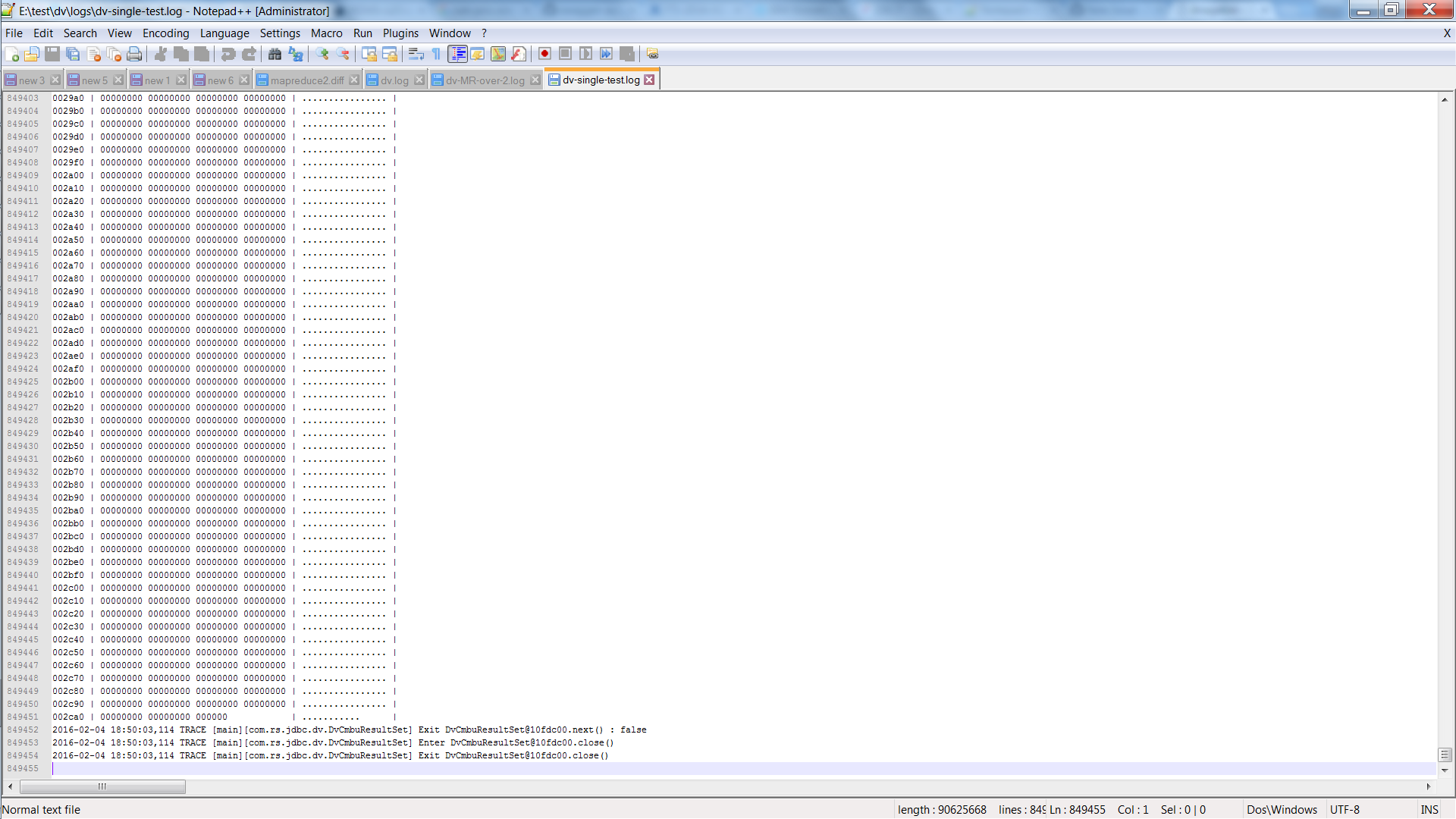 Notepad++ bad lines