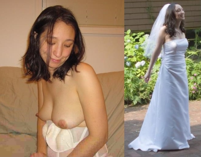 bride before after