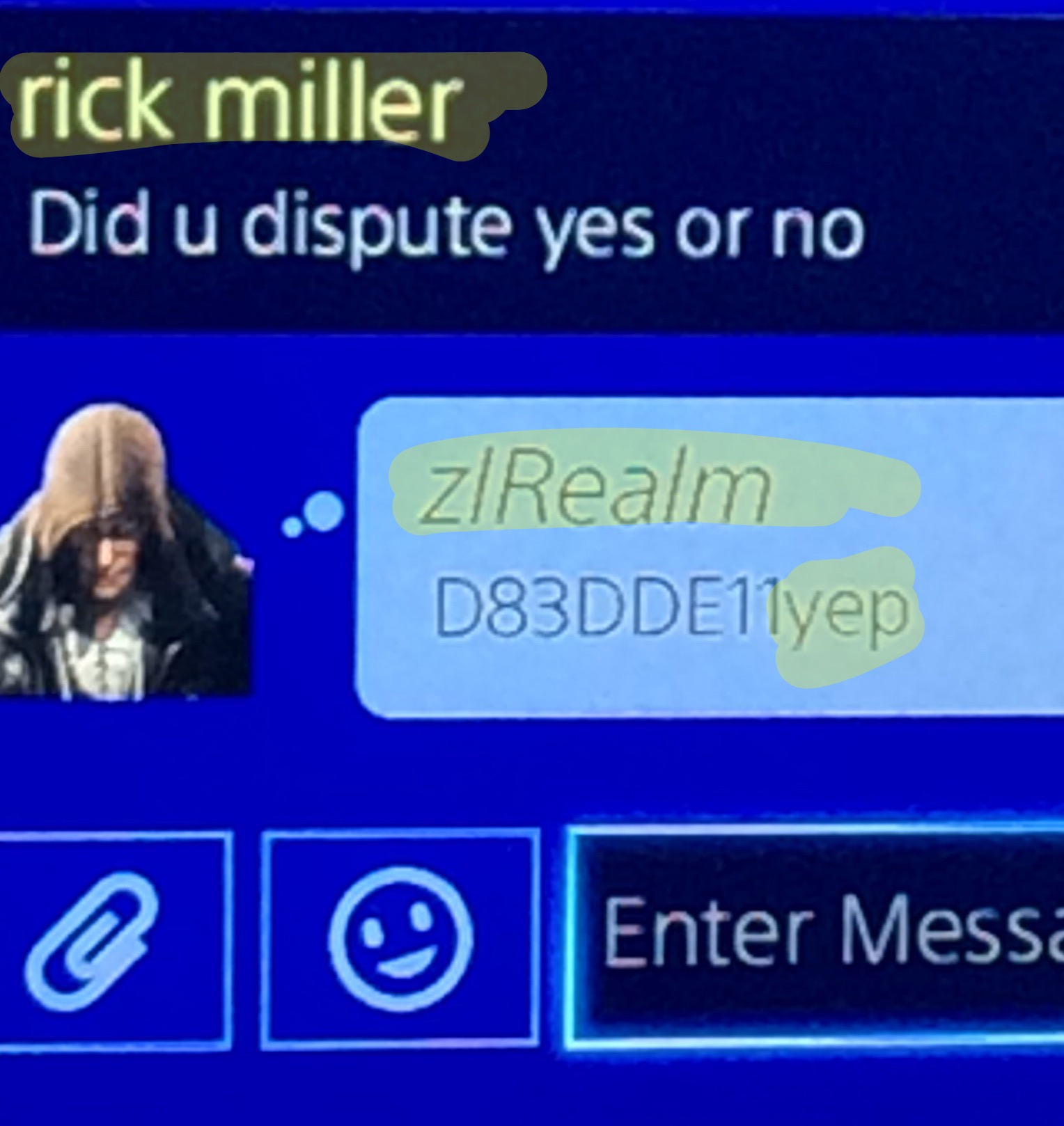 Dispute