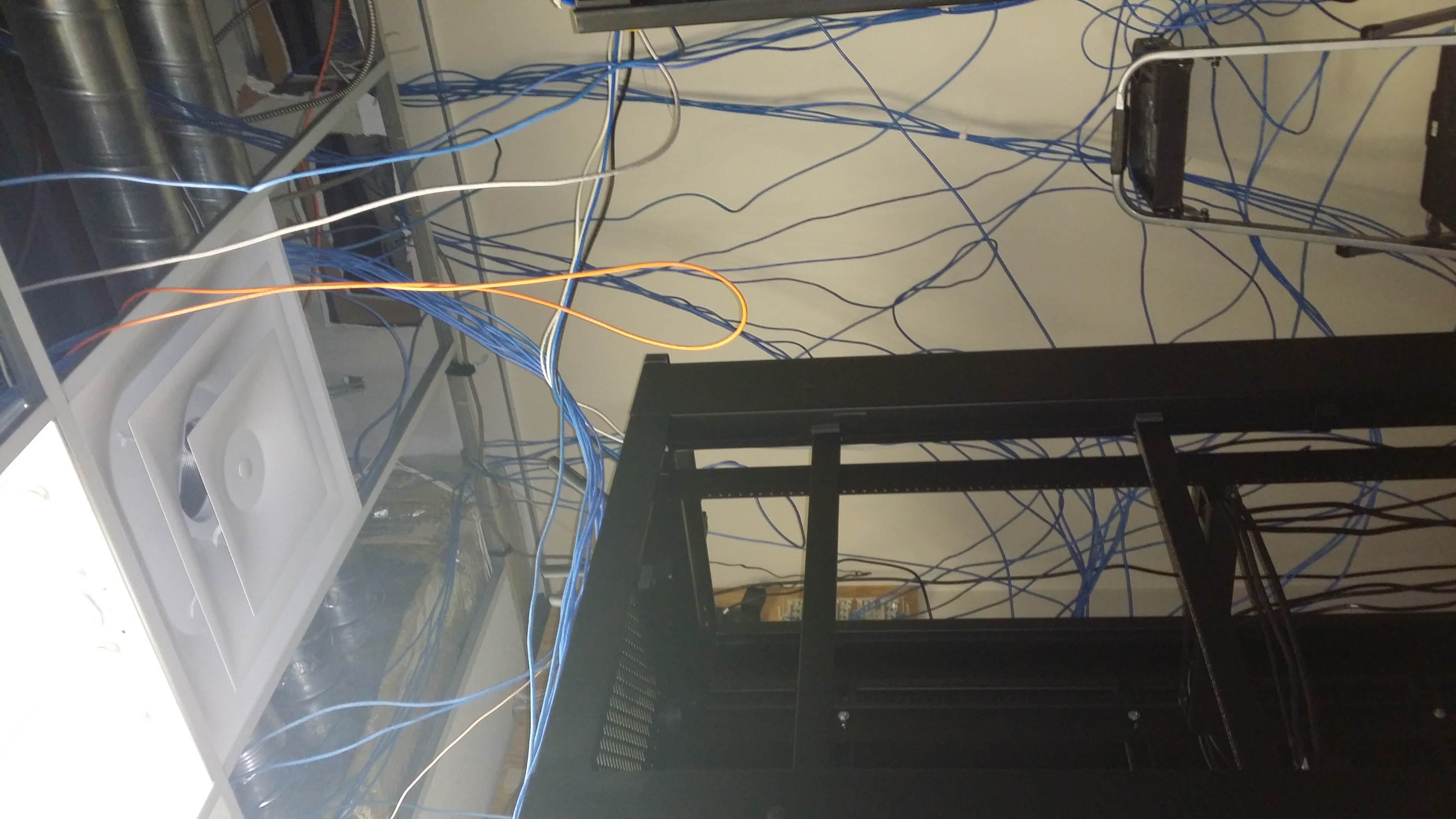 Server room b4 cleanup