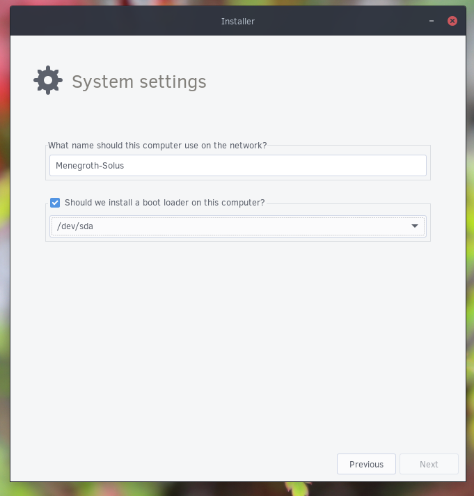 install bootloader