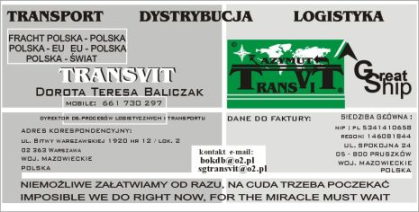 TRANSVIT WIZYTÓWKA GIF