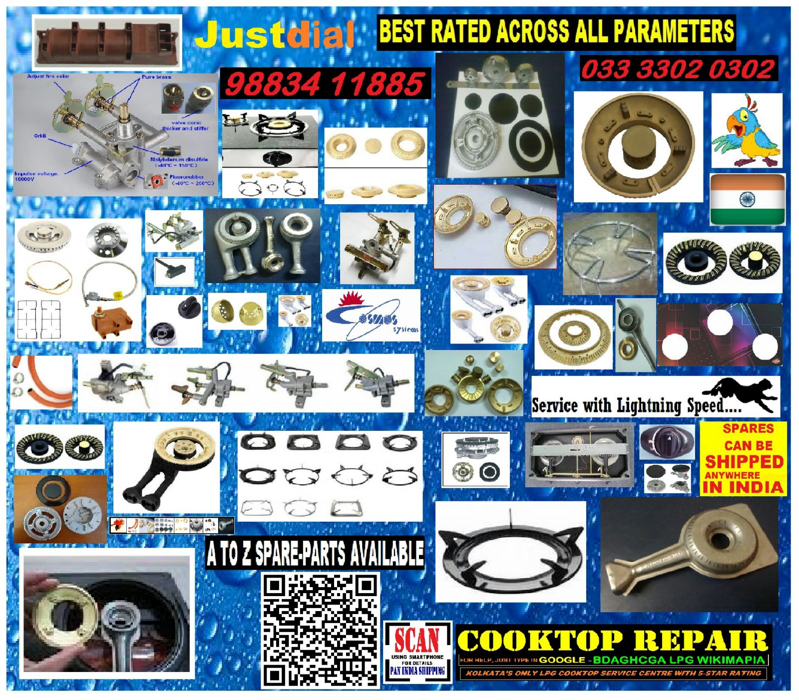 Gas Table Repair and Service in Kolkata