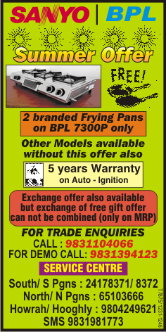 BPL-SANYO-SOLE-AUTHORISED-Doorstep-Gas-Stove-Cooktop- Appliance-Spares-Repair-and-Service-in-Kolkata-Howrah-Hooghly