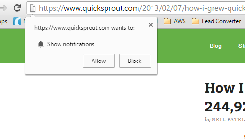 Notifications