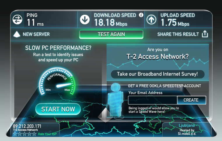 T2 VDSL