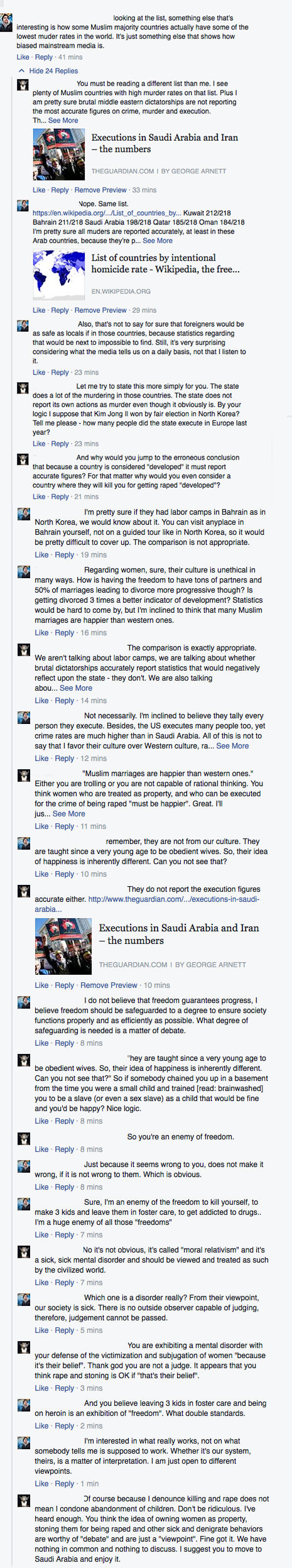 Eruopean Millennial SJW Moral Relativist Defends Islam