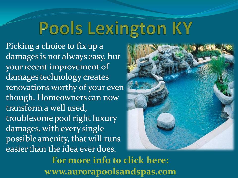 Pools Lexington KY