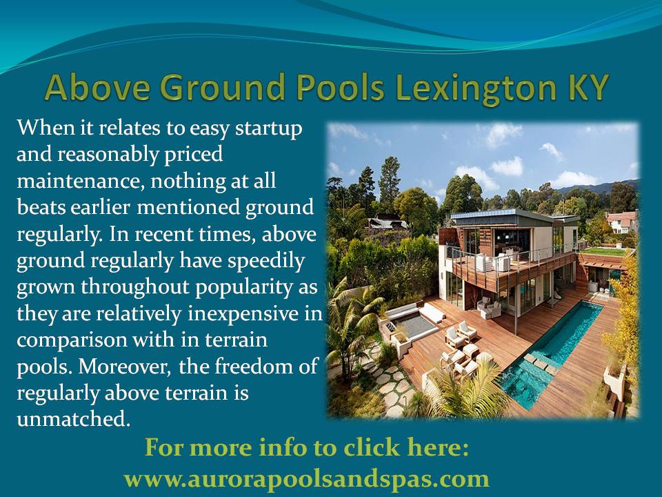 Above Ground Pools Lexington KY
