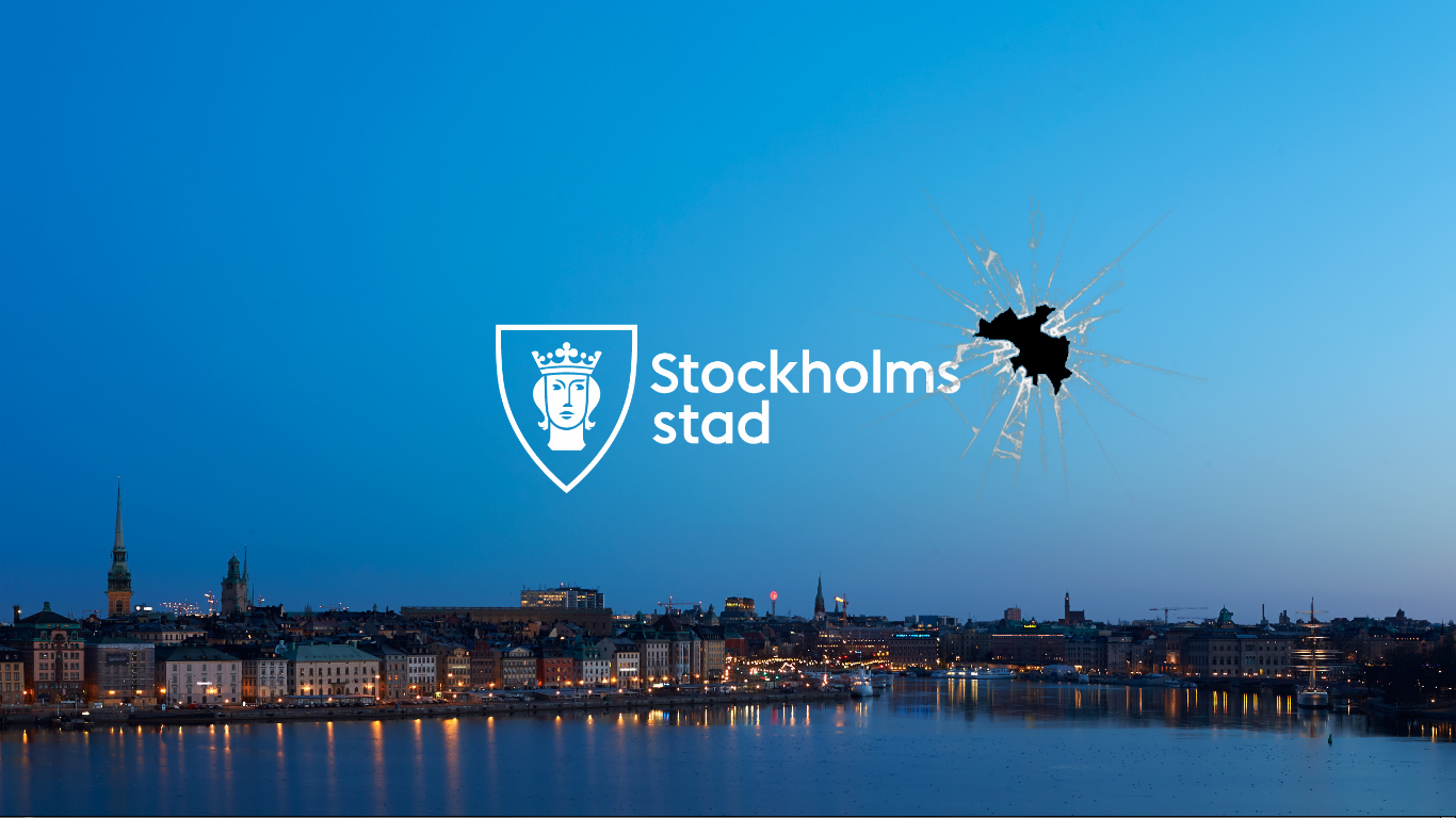 Stockholms stad skrivbordsbakgrund