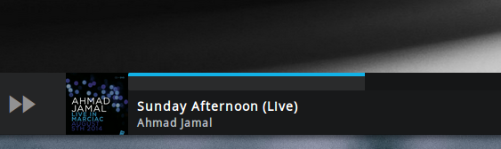 stuck in the first song
