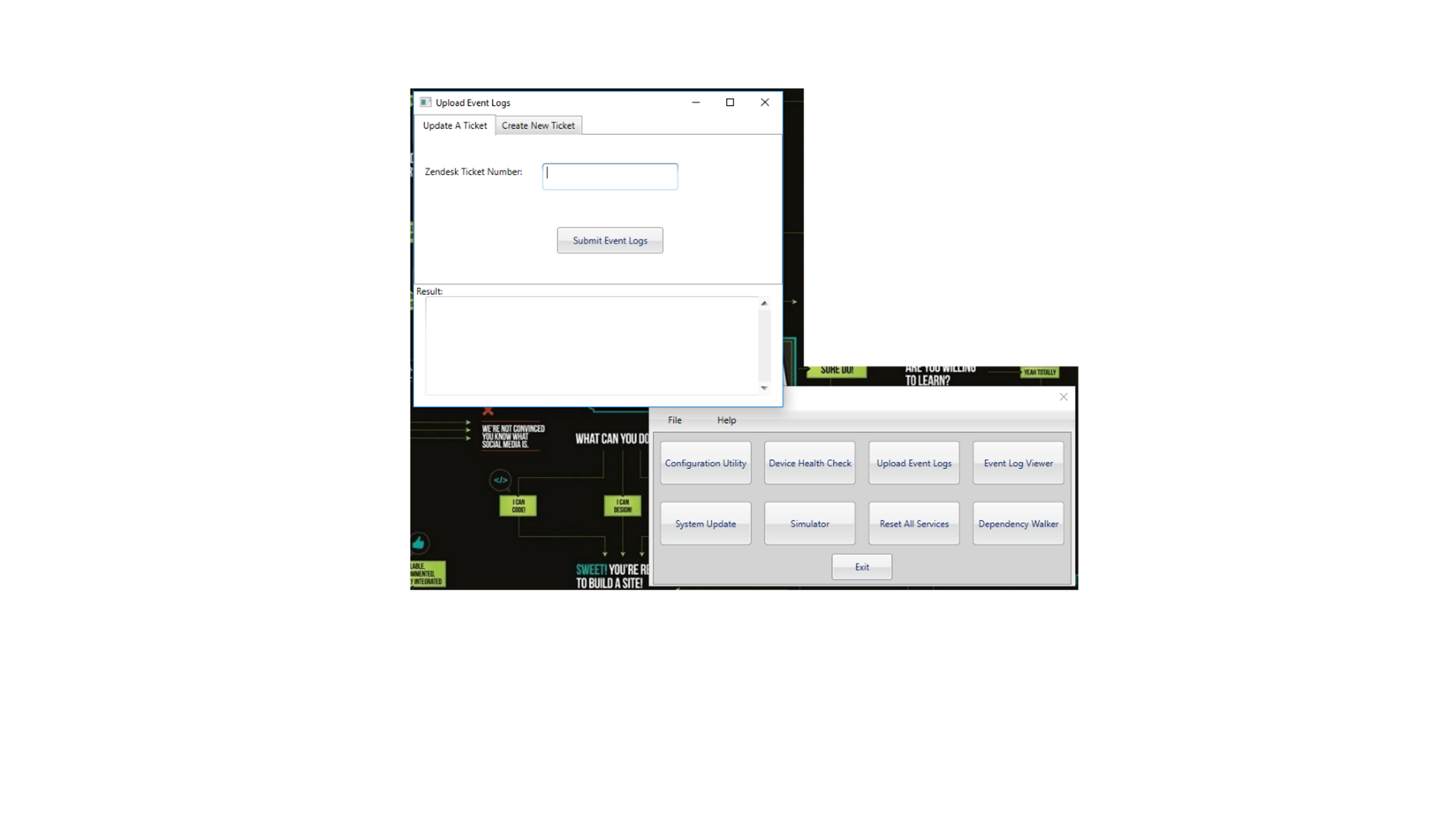 WPF app forms