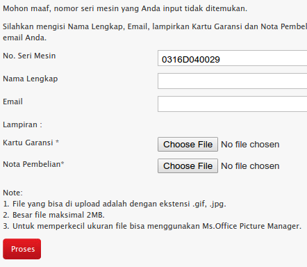 cek garansi 3