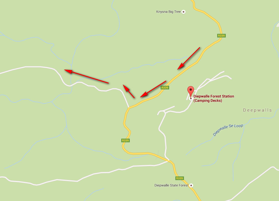 Diepwalle route