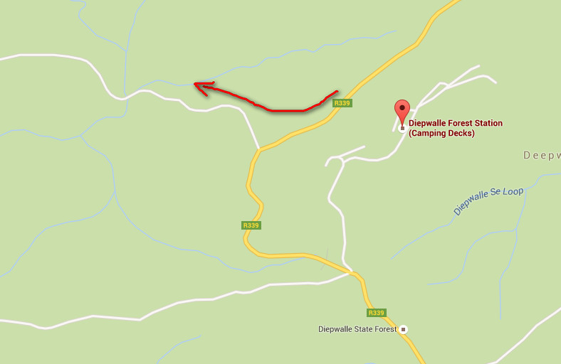 Diepwalle route
