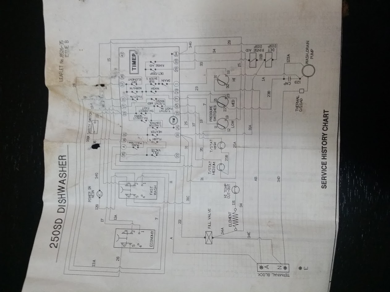 dishlex sd250 schematic
