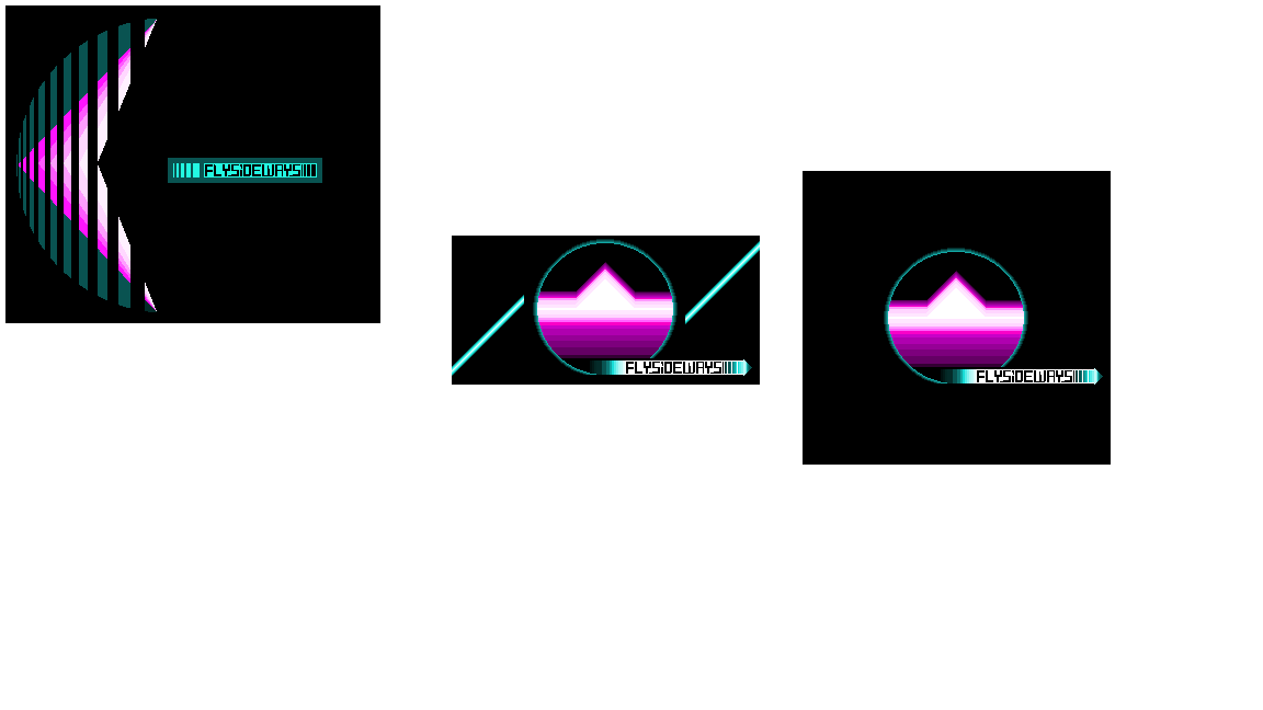 Fly Sideways Logo Idea