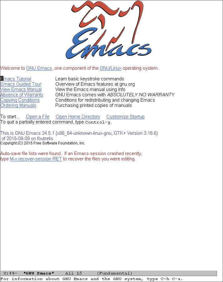 Emacs short mode line