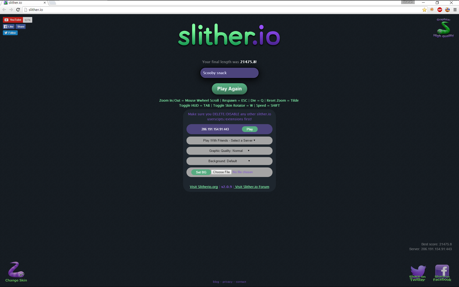 slither