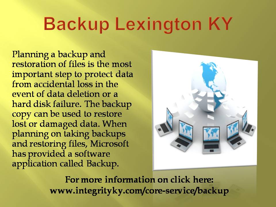 Backup lexington ky