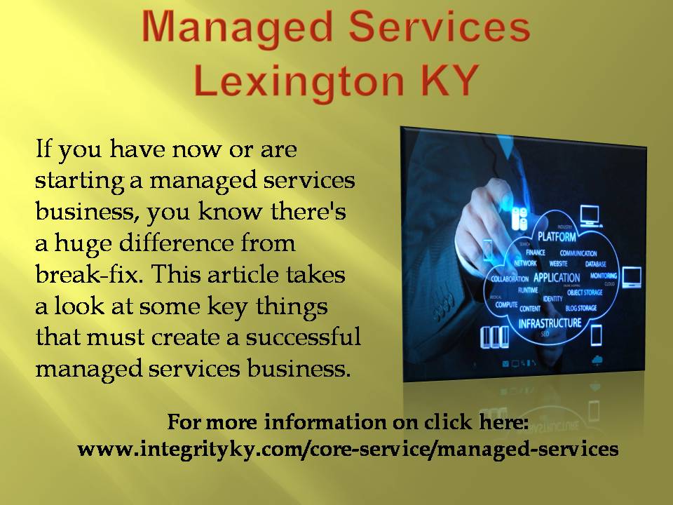 Managed services lexington ky