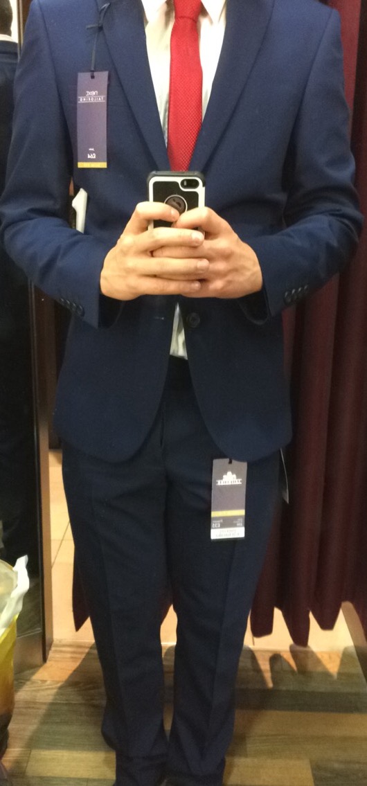 A cheeky suit pic :P