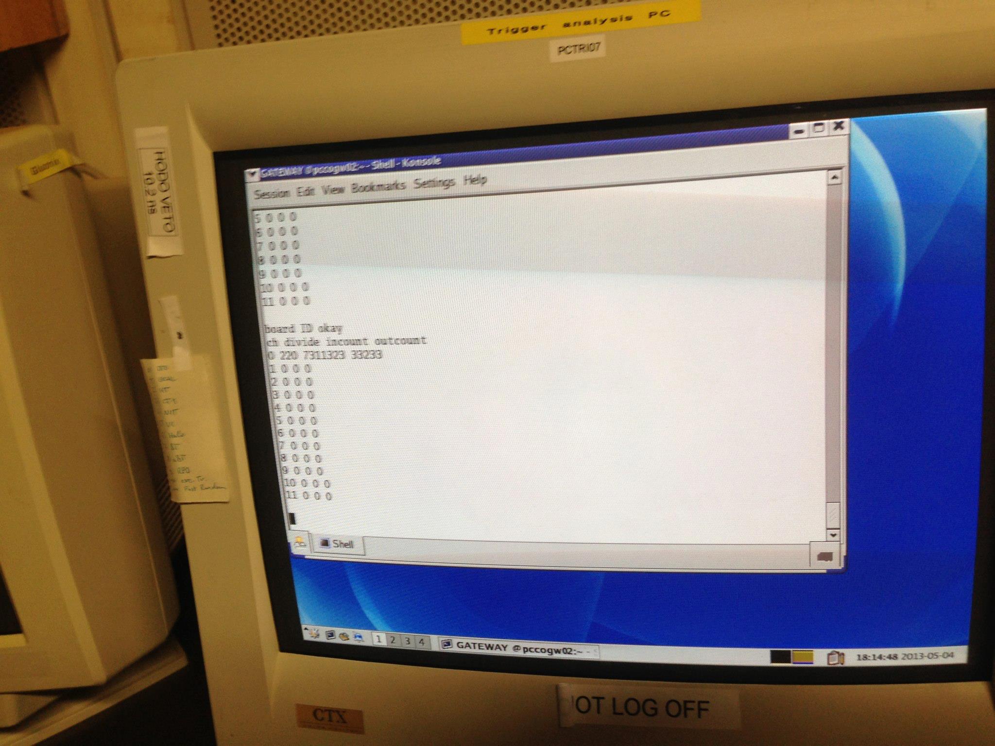 KDE 3.0 in a CERN's COMPASS control room