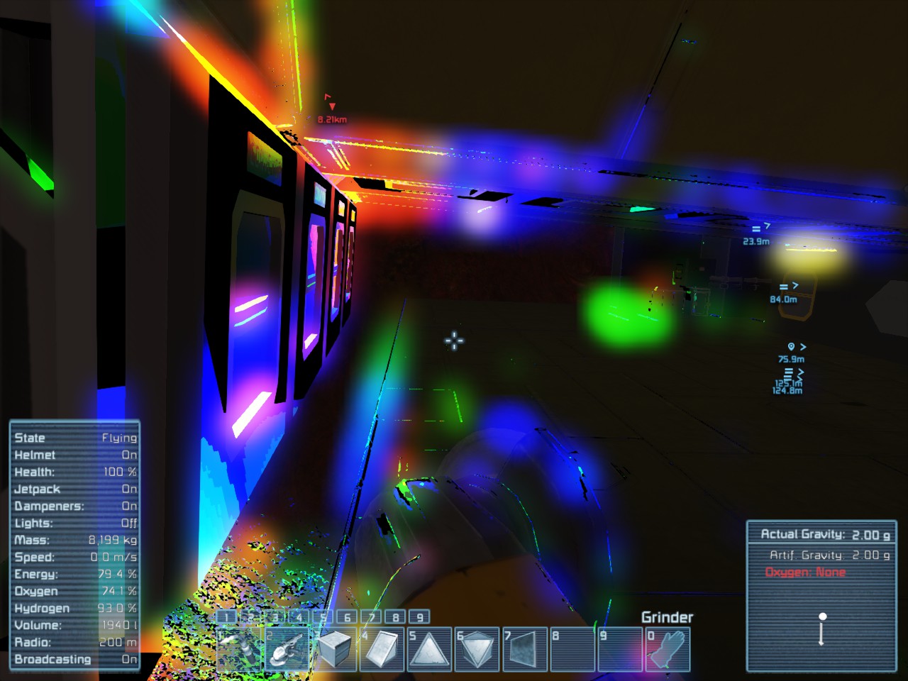 Space Enginneers graphics glitch