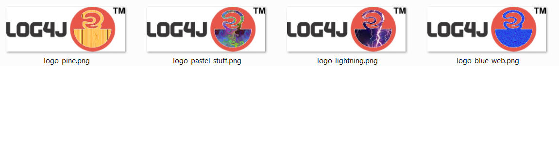 Log4j theme logos