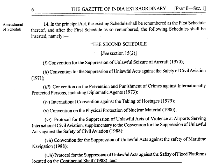 UAPA1967 (2013 Amendment)