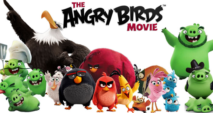 The angery birds