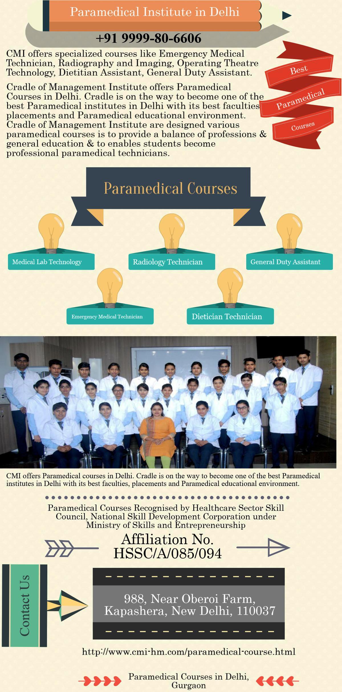 Paramedical Institutes in Delhi