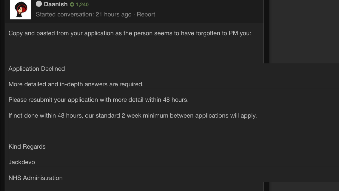 Arma application
