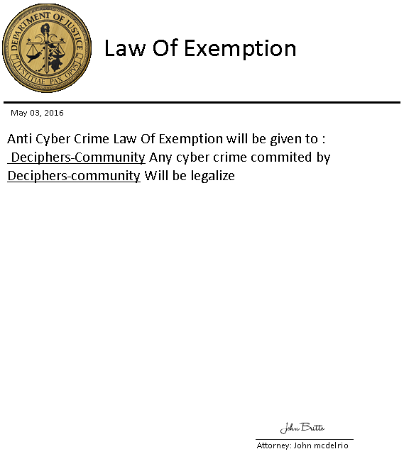 law