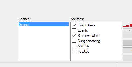 OBS setup for alerts