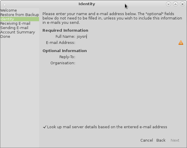Evolution GTK-3 issues