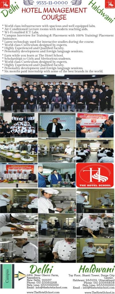 Hotel Management Courses Delhi